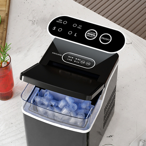 Ranbem 9 <span class=keywords><strong>Ice</strong></span> Cubes 2 Viên Đạn Kích thước Countertop điện tự động <span class=keywords><strong>Ice</strong></span> Cube <span class=keywords><strong>Maker</strong></span> Máy cho khách sạn nhà hàng hộ gia đình - Product Image 6