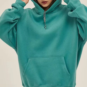 เสื้อฮู้ดผ้าฝ้ายแบบสวมหัวสำหรับผู้ชายเสื้อฮู้ดแบบสั่งตัดโลโก้ได้เสื้อสเวตเชิ้ตแบบไหล่ตกแบบสั่งทำ - Product Image 1