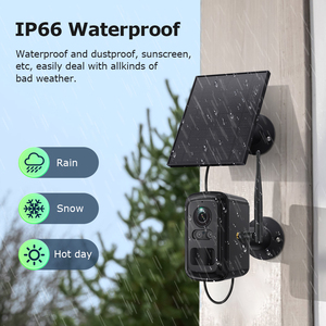 ชุดกล้องวงจรปิด UBOX AI Halow Wifi Repeater Solar Camera 2CH Combo Kits IP66 6MP ระบบกล้องรักษาความปลอดภัยพลังงานแสงอาทิตย์ พร้อมระบบตรวจจับความเคลื่อนไหว PIR มองเห็นในเวลากลางคืน - Product Image 4
