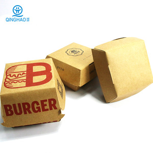 Cajas de Hamburguesas Kraft Tipo Concha de Nuevo Diseño, Impresión Personalizada, Materiales Reciclados Biodegradables, Empaque de Papel Marrón Ecológico - Product Image 4