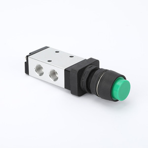 Airtac M5PP210-08 Pneumatic Manual Valve with Protruding Head Push-Button Mechanical Angle Control Switch - Product Image 1