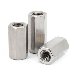 Chất lượng cao din6334 M3-M20 thép không gỉ Hex khớp nối <span class=keywords><strong>Nut</strong></span> cho khai thác mỏ dài hình lục giác <span class=keywords><strong>Nut</strong></span> cho cơ khí kỹ thuật - Product Image 3