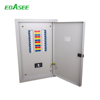Boîtier de distribution métallique EBASEE 12-36 voies avec interrupteur principal et interrupteurs sectionneurs, boîtier MCB monophasé et triphasé TPN IP40