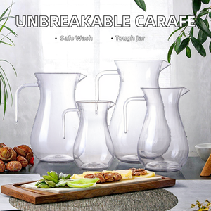 <span class=keywords><strong>Carafe</strong></span> <span class=keywords><strong>à</strong></span> <span class=keywords><strong>vin</strong></span> rouge au <span class=keywords><strong>design</strong></span> classique incassable <span class=keywords><strong>Carafe</strong></span> en polycarbonate et pot en plastique - Product Image 4