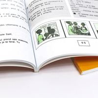 Impression à la demande de cahiers brochés, impression offset sur papier, livre français pour lycée, service d'impression de livres photo et de coloriage