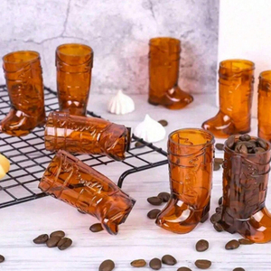 Pabrik Kacamata Pesta Bentuk Sepatu Koboi Grosir Langsung dan Kustomisasi Cangkir Plastik Bentuk Sepatu 1oz OEM/ODM Diterima - Product Image 2