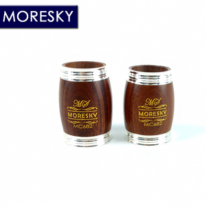 MORESKY Clarinette en Mopane/Palissandre, accordage en Do, 17 clés, plaqué argent, soprano MC682 - Product Image 2