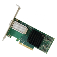 Kartu antarmuka jaringan QSFP28 40/56GbE Port tunggal PCIe 3.0 X8 antarmuka Ethernet ConnectX-4 MCX413A-BCAT EN untuk stok Server