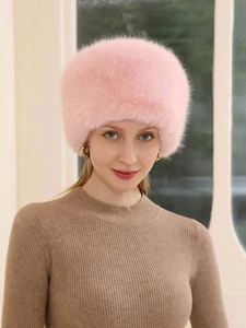 Sombrero de Pescador de Felpa Gruesa y Colorida para Mujer, Personalizado al por Mayor, con Protección Solar y Pelo Sintético de Zorro, Ideal para Invierno - Product Image 6