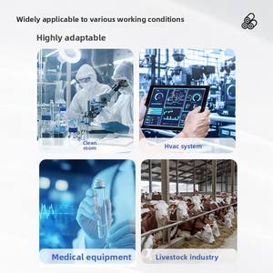 新しいLEFOO LFM52差圧センサー風および空気圧クリーンパイプライン使用IP65定格ABS材料デジタルディスプレイ - Product Image 4