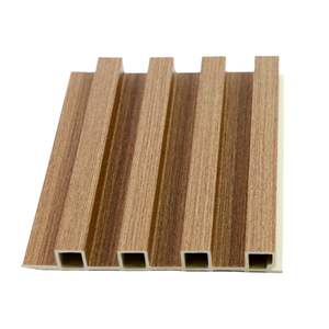 Panel de Pared Ranurado WPC de Fácil Instalación, Panel de Pared WPC de Madera de Alta Calidad, Paneles de Revestimiento para Decorar Paredes de <span class=keywords><strong>Fondo</strong></span> - Product Image 1