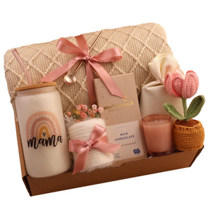 Idea 2025 Cesto Regalo di Cura di Cestino Regalo <span class=keywords><strong>per</strong></span> Donne Regalo <span class=keywords><strong>per</strong></span> <span class=keywords><strong>la</strong></span> Festa della <span class=keywords><strong>Mamma</strong></span> Candele a Fiori di Rosa Coperta Set Regalo <span class=keywords><strong>per</strong></span> <span class=keywords><strong>Mamma</strong></span> - Product Image 1