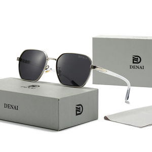 Gafas de Sol Redondas Cuadradas Extra Grandes Unisex M2502 con Logotipo Personalizado, Metálicas, Ligeras, para Todas las Temporadas, Gafas de Moda - Product Image 2