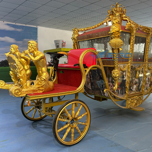 2026 Lo Último en Lujo: Escultura de Carruaje Real Eléctrico sin Caballos, Carrozas Europeas sin Caballos para Festivales, Bodas y Utilización en Cine - Product Image 4