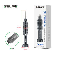 Tournevis RELIFE RL-730 Steel King Classic Series, forte attraction magnétique pour le démontage de téléphones portables