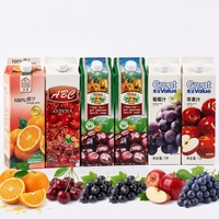 Boîte d'emballage personnalisée en carton pour bouteille de lait ou de jus, 32 oz/1000 ml