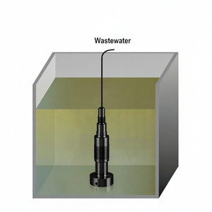 OEM Sewerage, air Sisa, Odpadove Vody, เซ็นเซอร์วัดระดับน้ำเสีย HPT605 - Product Image 2