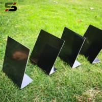 Instagram google review autocollant carte nfc nfc table d'affaires google review qr code stand affichage personnalisé grande taille