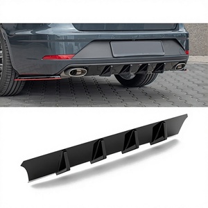 Alerón Trasero Modificado OLIVER para SEAT <span class=keywords><strong>Leon</strong></span> Cupra <span class=keywords><strong>ST</strong></span> <span class=keywords><strong>2017</strong></span>+ Modelo Max con Recortes para Parachoques y Salida de Escape - Product Image 1