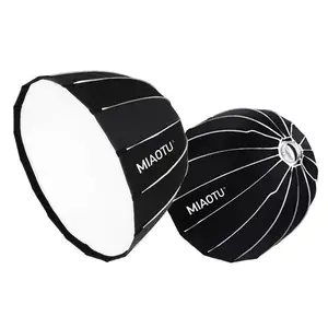 Miaotu Factory 90cm Soft Ball Deep Soft Box Soft Parabolic Flash diffusori Bowens montaggio 120cm Softbox per la fotografia