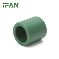 Fabricants de raccords de tuyaux PPR haute pression IFAN, vert foncé, 20-63 mm, coude PPR, raccords de tuyaux PPR
