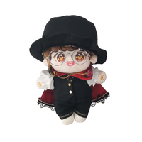 Peluche personnalisée de 20 cm, personnage de dessin animé, poupée fille, peluche douce, poupée bébé en peluche