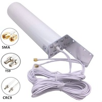 Antenne MIMO extérieure longue portée SW-420 698-2700 MHz, antenne baril 4G 5G, double interface TS9 CRC9, carte réseau routeur