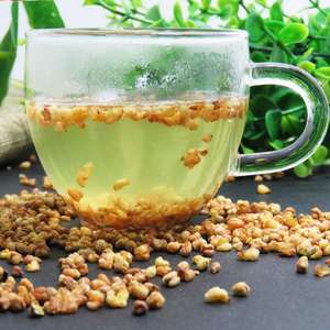 Thé de <span class=keywords><strong>Sarrasin</strong></span> Tartiné Biologique Jaune <span class=keywords><strong>Noir</strong></span> Torréfié en Gros, Grains Entiers Soufflés 500g, Idéal pour les Restaurants Spécialisés - Product Image 2