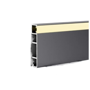 Plinthe moderne en acier inoxydable résistant à la corrosion pour protection des murs et sols intérieurs, <span class=keywords><strong>cuisine</strong></span> et salle de bain - Product Image 2