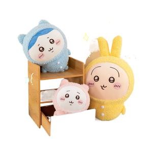 Chiikawa Jika Wow dibujos animados lindos pijamas pequeños ocho <span class=keywords><strong>Osama</strong></span> Qijiyi muñeco de peluche colgante llaveros hechos de Material de piel suave - Product Image 5