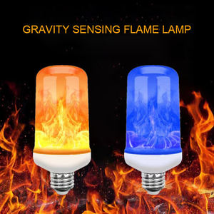 Светодиодная лампа с эффектом динамического пламени E27 Kalux QP-03, гарантия 2 года, 4000K, имитация огня для KTV и винтажного освещения дворов - Product Image 6