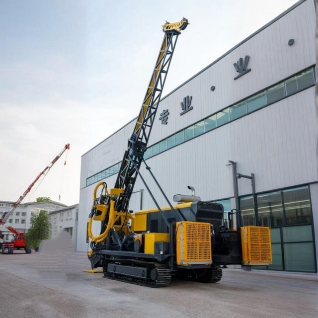 High Efficiency 1500m Rock Core Drilling Rig Hydraulic Crawler Borehole Drill Machine Diesel Motor Auto-Mast Deep Drilling