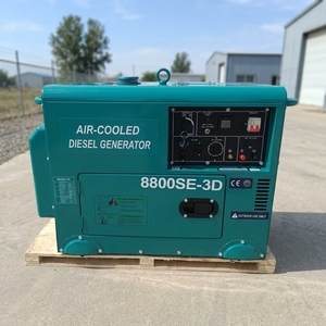 เครื่องกำเนิดไฟฟ้าประหยัดพลังงาน 8KW แบบเงียบ ระบายความร้อนด้วยอากาศ 50/60Hz 3000 รอบต่อนาที เฟสเดียว สำหรับใช้ในบ้านและนอกบ้าน รุ่น YM13000SE ทำงานแบบเงียบ - Product Image 2