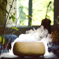 Diffuseur d'huiles essentielles électriques, humidificateur, vapeur d'eau, ultrasons, brume fraîche, purificateur d'air, lumière LED 7 couleurs, usage domestique