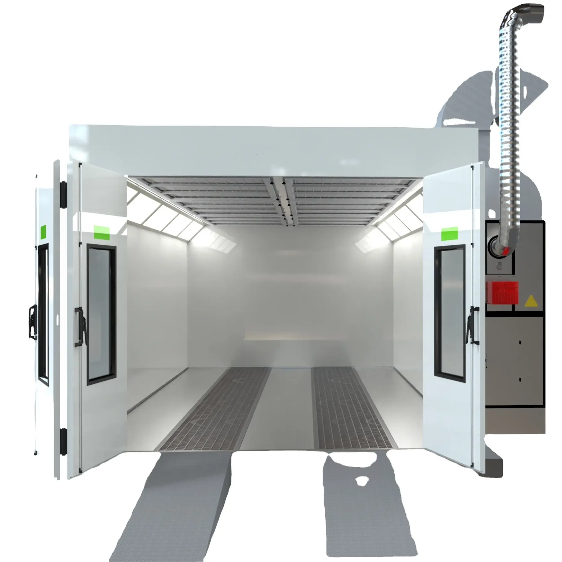 Hot sale PLC control europe style spray booth for Bike Bicycle water-based paint booth
