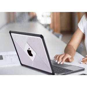 Vente directe d'usine, étui pour ordinateur portable <span class=keywords><strong>MacBook</strong></span> <span class=keywords><strong>Pro</strong></span> 14 M5Pro/Max, <span class=keywords><strong>coque</strong></span> intégrale en TPU, <span class=keywords><strong>coque</strong></span> rigide en PC, antichoc, lignes losangées - Product Image 3
