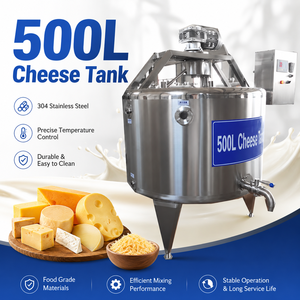 Tanque de Queso de Acero Inoxidable SUS304, Cuba de Queso, Tina Quesera, Tanque para Máquina de Hacer Queso - Product Image 1