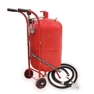 Máquina de Limpieza de Superficies con Chorro de Arena de 40L 10Gal, Chorro de Aire Abrasivo de Acero de Alta Resistencia, Eliminación de Óxido Móvil, Reacondicionamiento - Product Image 2