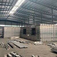 Sistem Pengecoran Monolitik Paduan Aluminium 6061-T66 Siklus Cepat untuk Konstruksi Villa Panel Bekisting