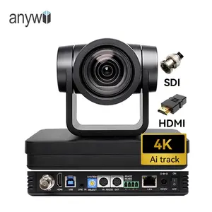 Anywii HDM กล้องวิดีโอ Full Hd 4K,กล้องรักษาความปลอดภัยกล้องเว็บแคมห้องประชุมอุปกรณ์ติดตามวิดีโอกล้องประชุมทางวิดีโอ