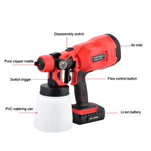 18V Rechargeable High <b>Power</b> Cordless Paint <b>Sprayer</b> Sterilization <b>Sprayer</b> With Airless Adjustable Flow Control - Product Image 1