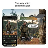 Cámara de Vigilancia Solar para Exteriores, 6MP HD, Inalámbrica, Visión Nocturna IR, Impermeable, con Detección de Movimiento PIR para Fauna Silvestre