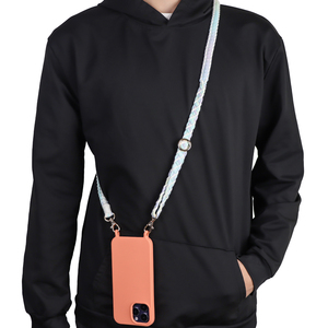 Lanière réglable en polyester <span class=keywords><strong>pour</strong></span> téléphone portable, <span class=keywords><strong>bandoulière</strong></span> universelle <span class=keywords><strong>pour</strong></span> tous les smartphones, compatible avec les <span class=keywords><strong>étui</strong></span>s de téléphone - Product Image 5
