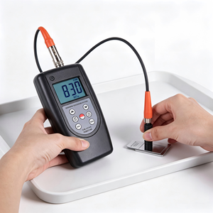 Instrument de mesure d'épaisseur de revêtement CM-1210A, jauge de film de peinture portative pour revêtements non conducteurs sur métaux non magnétiques - Product Image 1