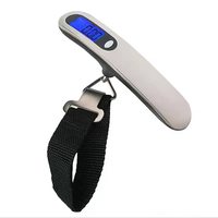 Stainless Steel Portable Digital Luggage Scale 50kg Electronic Fishing Scale Mini Handheld Weight Scale