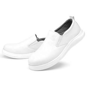 Scarpe Antinfortunistiche Bianche a Taglio Basso, Antistatiche, per Officine Senza Polvere, Utilizzabili Senza Inserti Metallici - Product Image 4