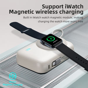 Mini batterie externe magnétique intégrée double USB haute capacité 20000 mAh 22,5 W avec charge ultra rapide et affichage numérique <span class=keywords><strong>Micro</strong></span> USB - Product Image 5