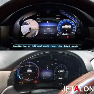 สำหรับ Lexus GX400 GX460 GX470 ปี 2010-2021 อัพเกรดแผงหน้าปัดดิจิตอล LCD พร้อม GPS มาตรวัดความเร็ว คลัสเตอร์หน้าปัดแบบดิจิตอล - Product Image 2