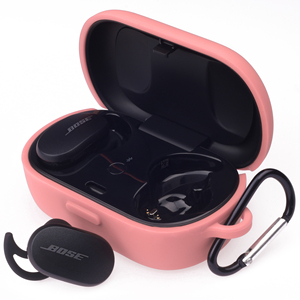 Housse d'écouteurs en silicone pour <span class=keywords><strong>Bose</strong></span> <span class=keywords><strong>QuietComfort</strong></span> sans fil Bluetooth pour écouteurs <span class=keywords><strong>Bose</strong></span> <span class=keywords><strong>QuietComfort</strong></span> <span class=keywords><strong>Earbuds</strong></span> Earphone Cover - Product Image 3