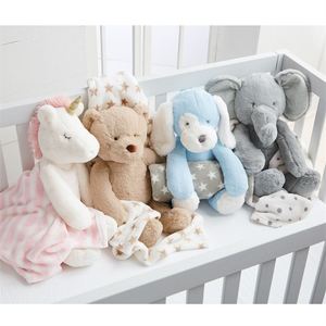 Plush Animal Unicorn <strong>Bear</strong> Toy <strong>Blanket</strong> Super Soft Fleece <strong>Blanket</strong> for Baby - Product Image 4